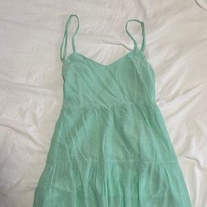 Altar'd State Mint Green Maxi Dress